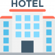 Hotels Contributed Icon